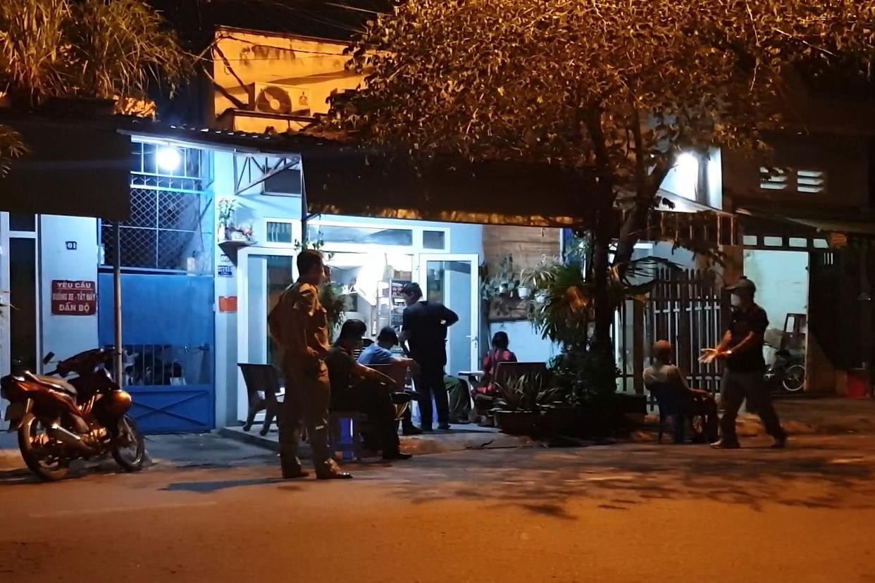 Hiện trường vụ việc.