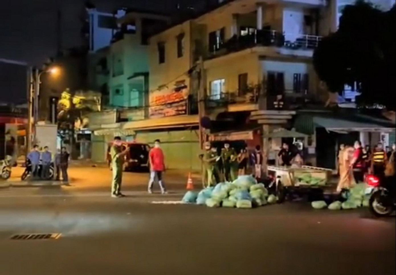 Hiện trường vụ tai nạn. Hiện trường vụ tai nạn.