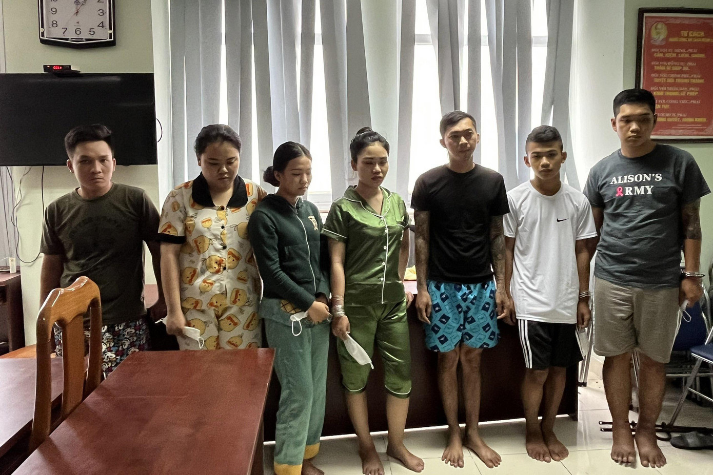 Băng nhóm giết người, cướp ma túy bị bắt. Băng nhóm giết người, cướp ma túy bị bắt.