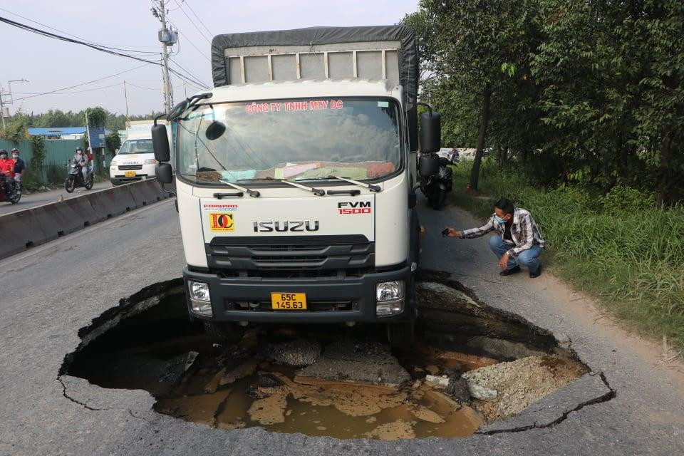 Hiện trường vụ việc.