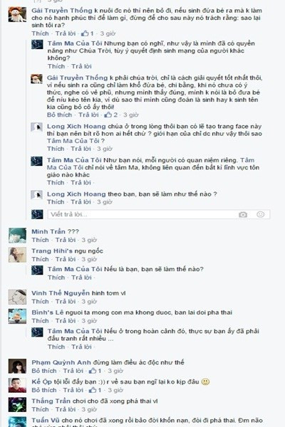 “Tâm Ma” và những tâm sự gây sốc trên facebook ảnh 3