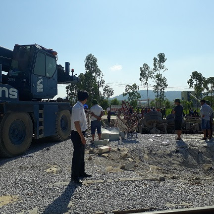 Nghi vấn chắn tàu chưa hạ trong vụ lật tàu hoả ở Thanh Hóa ảnh 3