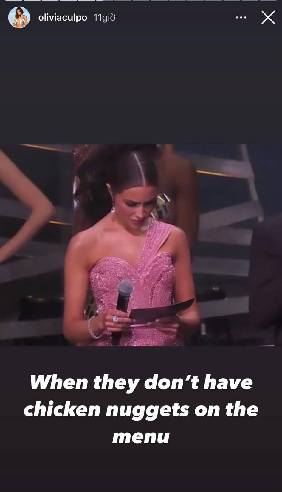 &quot;Khi họ không có gà viên chiên trong menu&quot;.