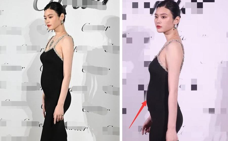 Gương mặt của cô cũng tròn hơn, không phải chuẩn &quot;V-line&quot; như trong ảnh tự đăng.