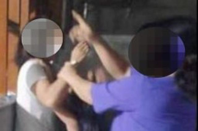 Hình ảnh vụ đánh ghen tại xã Phong Điền.