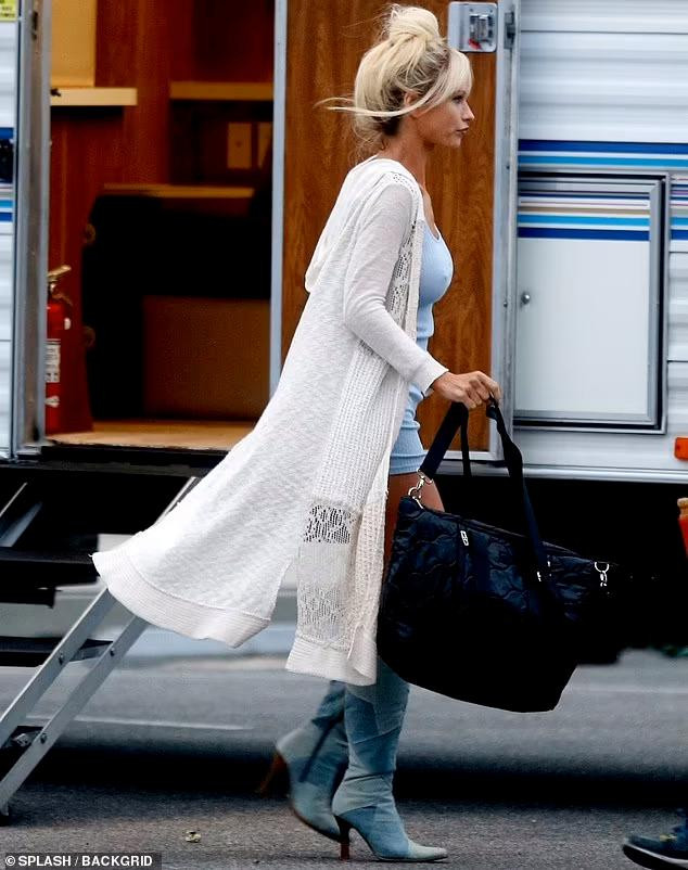 Được biết, Pamela được cho là hai lần cấy ghép vòng một vào những năm 1990 để tăng kích cỡ vòng một từ 34D (89-93 cm) lên 34DD (97-99 cm). Với vai diễn mới, Lily hoàn toàn trở thành một con người khác, không còn điểm gì tương đồng với phong cách thường thấy của cô.