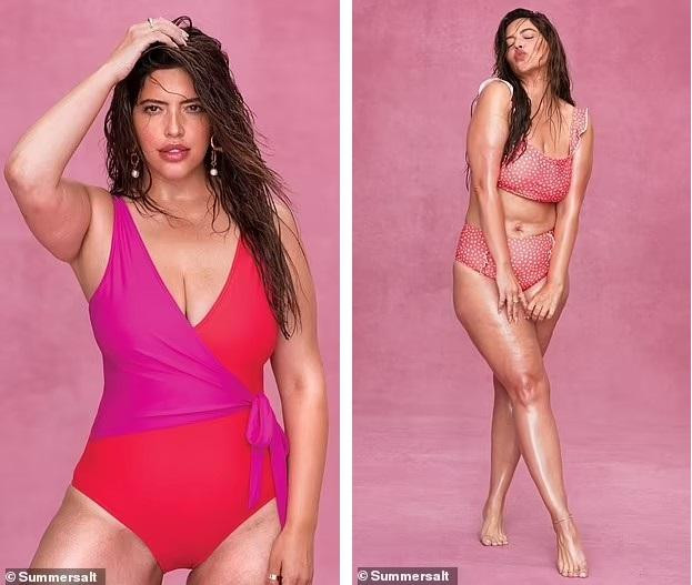 Người mẫu ngoại cỡ Denise Bidot.