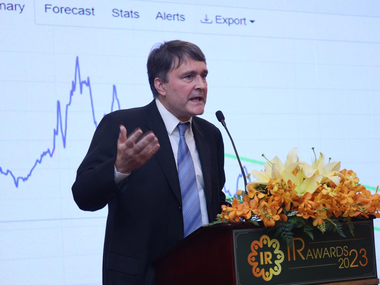 Ông Mathew Smith - Giám đốc khối Nghiên cứu và Phân tích Công ty Chứng khoán Yuanta Việt Nam.