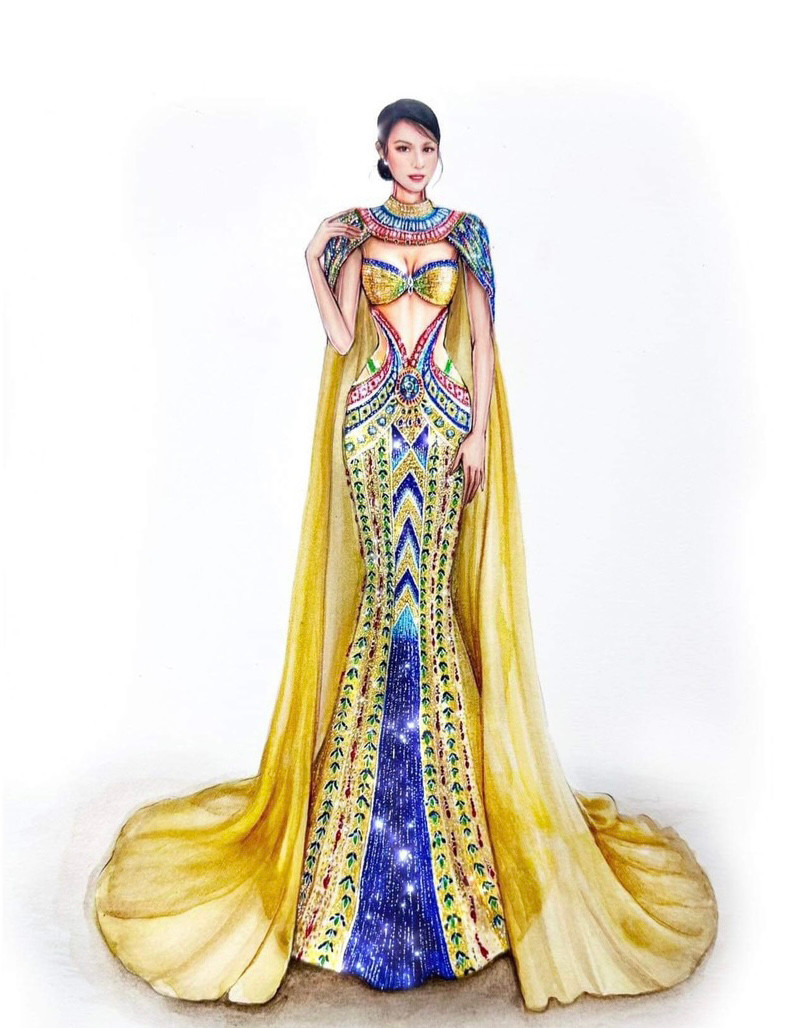 Á hậu Ngọc Hằng công bố 2 thiết kế váy dạ hội cho chung kết Hoa hậu Liên lục địa 2023. Á hậu Ngọc Hằng công bố 2 thiết kế váy dạ hội cho chung kết Hoa hậu Liên lục địa 2023.