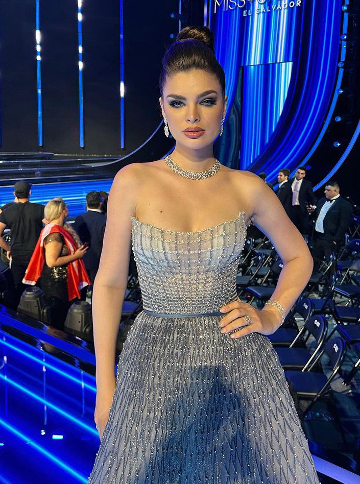 Nadia Ferreira làm giám khảo chung kết Hoa hậu Hoàn vũ 2023. Nadia Ferreira làm giám khảo chung kết Hoa hậu Hoàn vũ 2023.