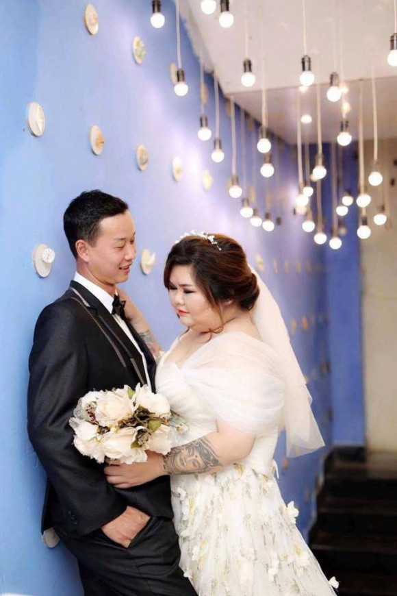 Chàng trai Bình Dương vỗ béo người yêu lên 120kg rồi cưới gây ‘sốt’ ảnh 5