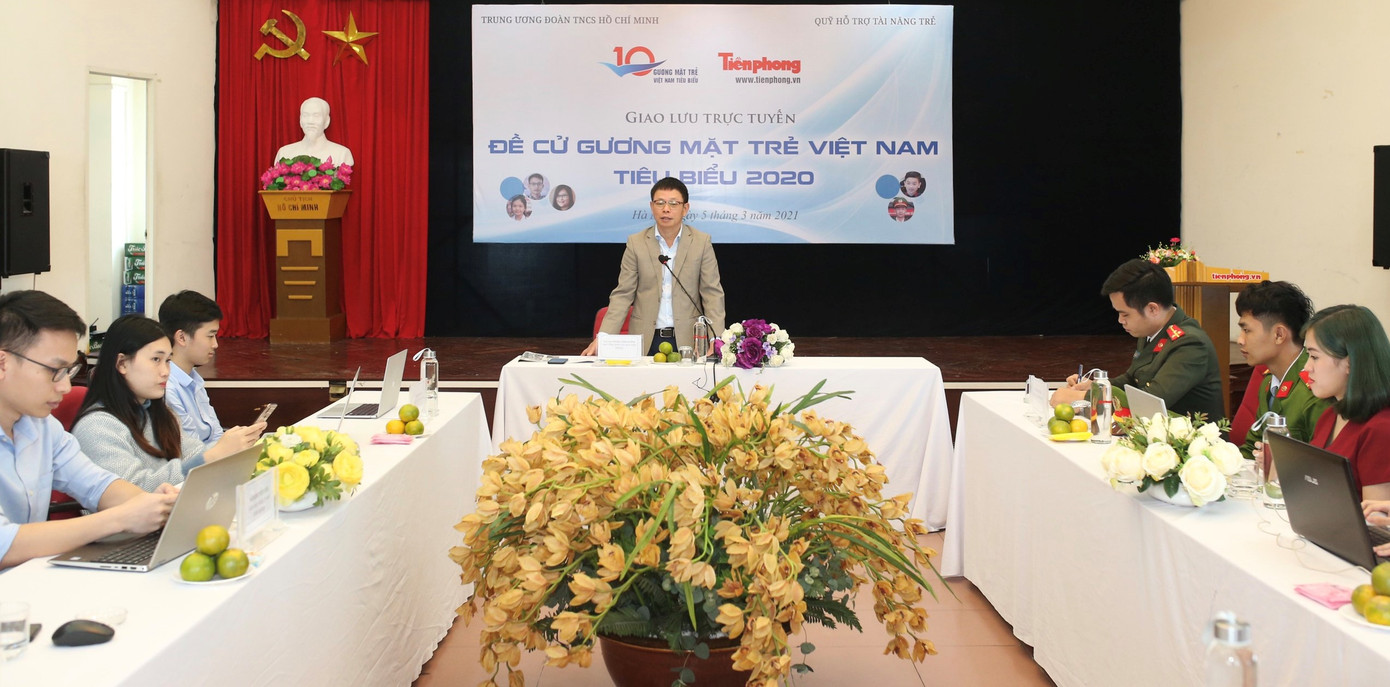 Giao lưu trực tuyến 5 đề cử Gương mặt trẻ Việt Nam tiêu biểu 2020 ảnh 21