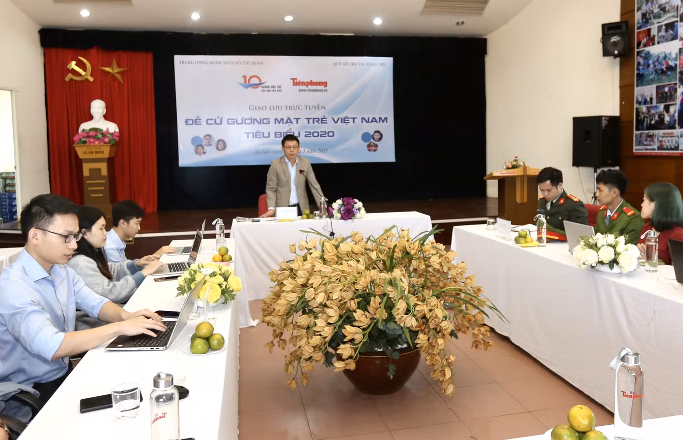 Giao lưu trực tuyến 5 đề cử Gương mặt trẻ Việt Nam tiêu biểu 2020 ảnh 7