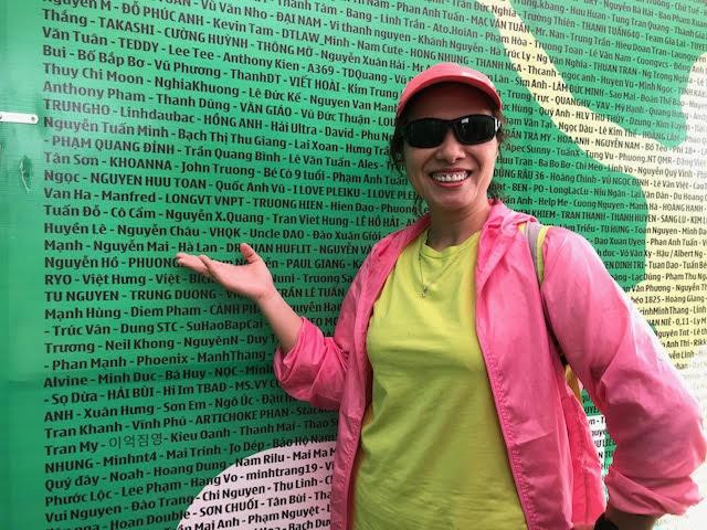 VĐV Hà Thị Lan (Trung tâm mạng lưới Mobifone miền Trung, Tổng Công ty viễn thông Mobifone).