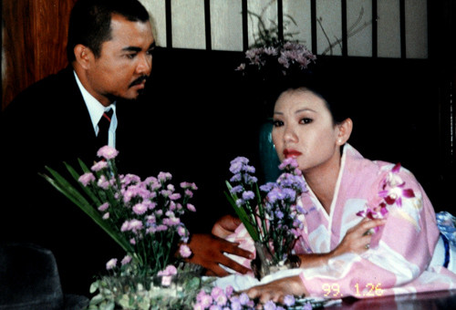 Các nhân vật trong phim Sương gió biên thùy gồm Lê Văn Nghĩa, Phương Điền và Mỹ Uyên.