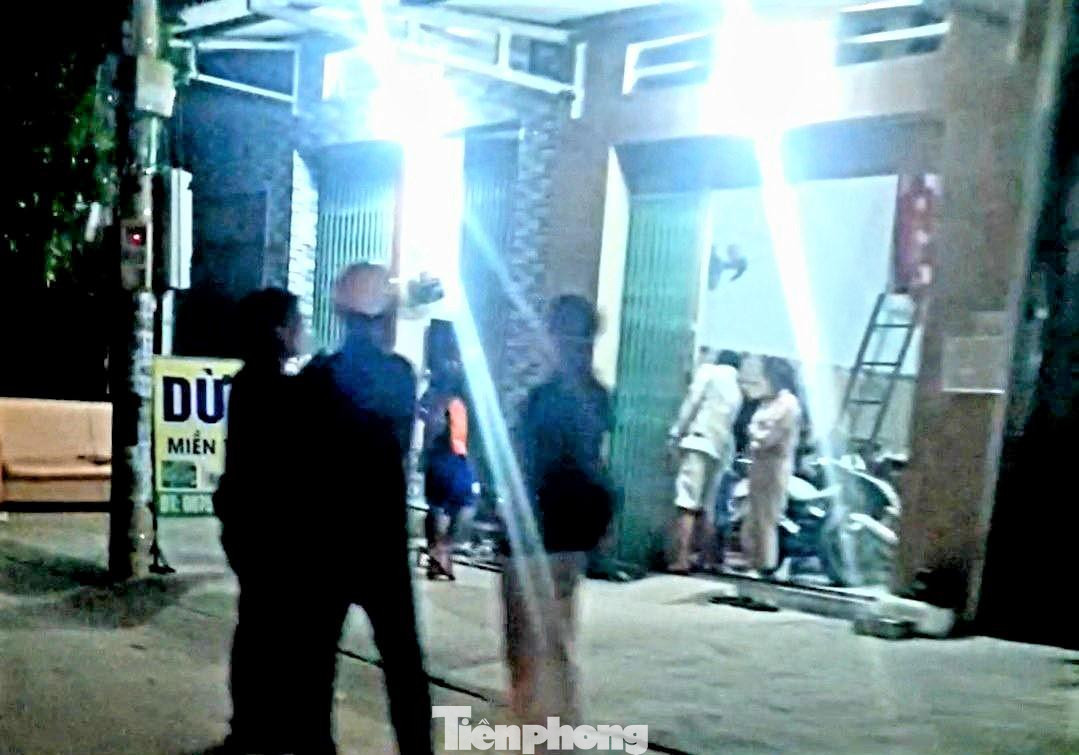 Hiện trường vụ án mạng Ảnh: Người dân cung cấp