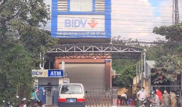 Ngân hàng nơi xảy ra vụ cướp