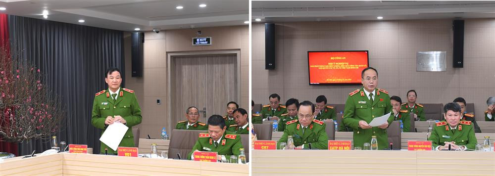 Các đại biểu phát biểu tham luận tại hội nghị.