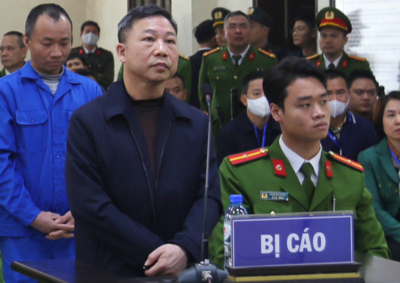 Bị cáo Lưu Bình Nhưỡng tại toà.