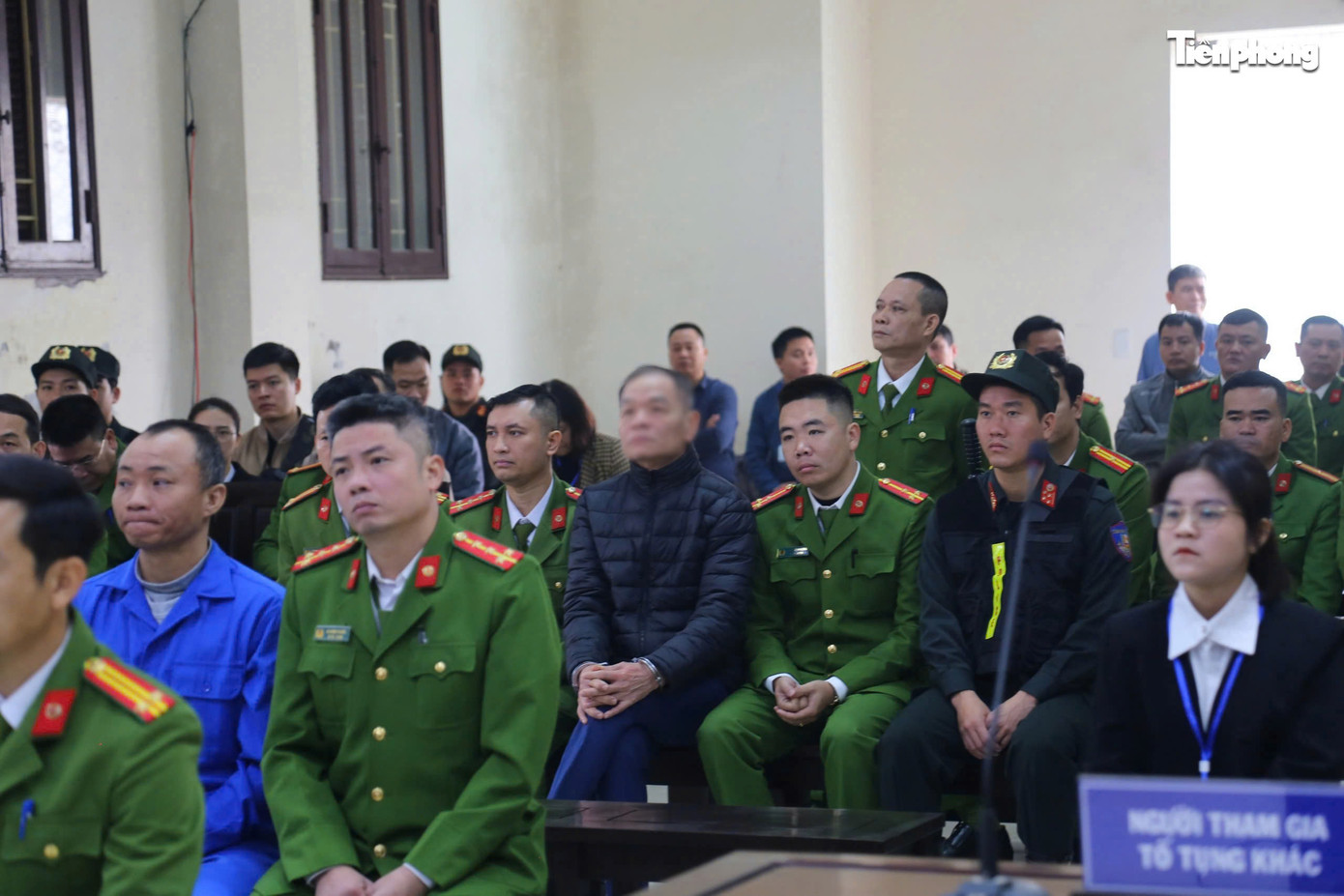 Bị cáo Lê Thanh Vân tại toà.