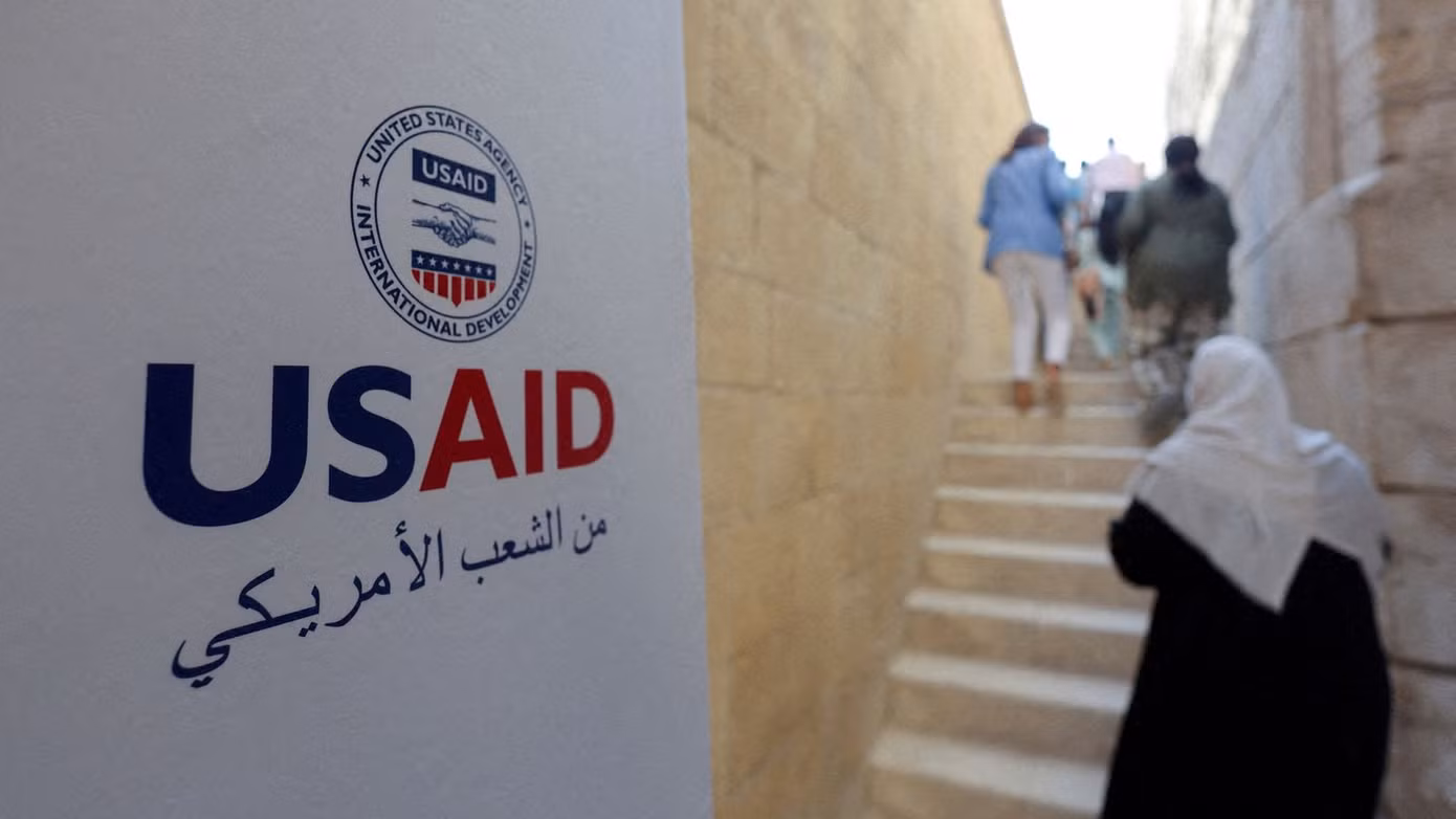 Một dự án của USAID tại Ai Cập. Ảnh: Reuters.