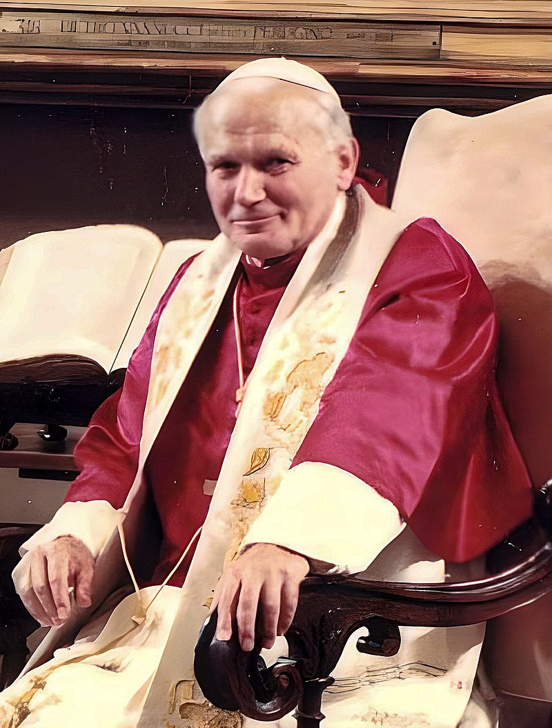 Giáo hoàng John Paul II năm 1984. Ảnh: Wikipedia. Giáo hoàng John Paul II năm 1984. Ảnh: Wikipedia.