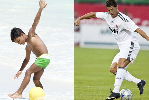 Con Ronaldo lên 5 tuổi đã chơi bóng như bố ảnh 3