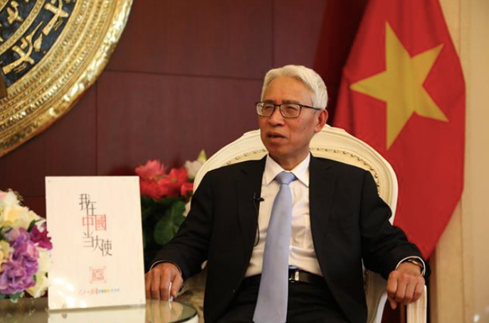 Đại sứ Việt Nam tại Trung Quốc Phạm Sao Mai. (Ảnh: cri.cn) Đại sứ Việt Nam tại Trung Quốc Phạm Sao Mai. (Ảnh: cri.cn)