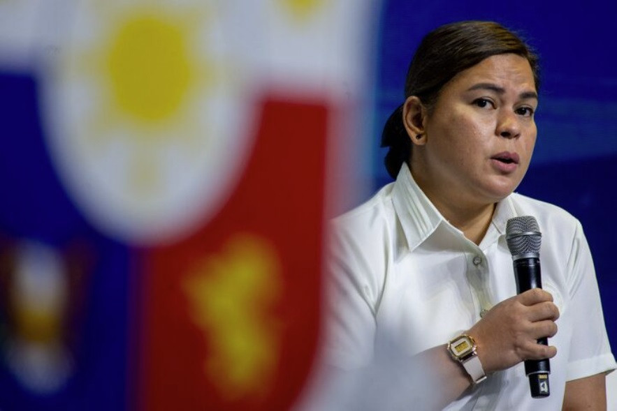 Phó Tổng thống Philippines Sara Duterte. (Ảnh: Reuters) Phó Tổng thống Philippines Sara Duterte. (Ảnh: Reuters)