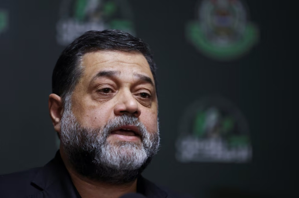 Phát ngôn viên Hamas Osama Hamdan. (Ảnh: (Reuters) Phát ngôn viên Hamas Osama Hamdan. (Ảnh: (Reuters)