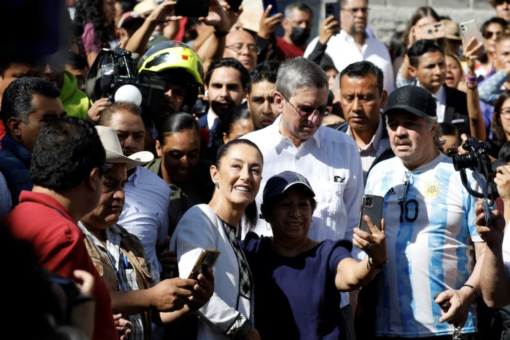 Bà Claudia Sheinbaum dự kiến sẽ trở thành nữ tổng thống đầu tiên của Mexico. (Ảnh: Reuters)