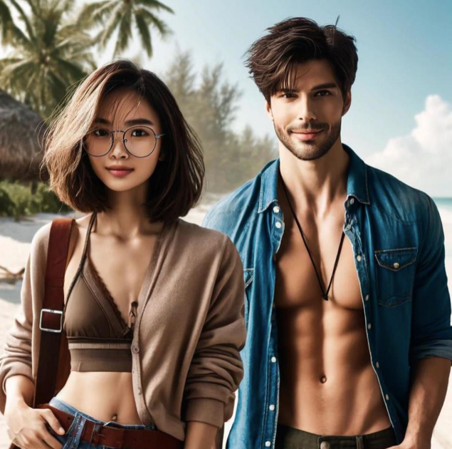 Hình ảnh Lisa và Dan do ChatGPT tạo ra.