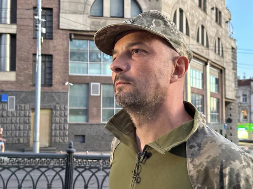 Ông Yehor Sobolev tham gia phong trào biểu tình ủng hộ châu Âu năm 2014. (Ảnh: Reuters)