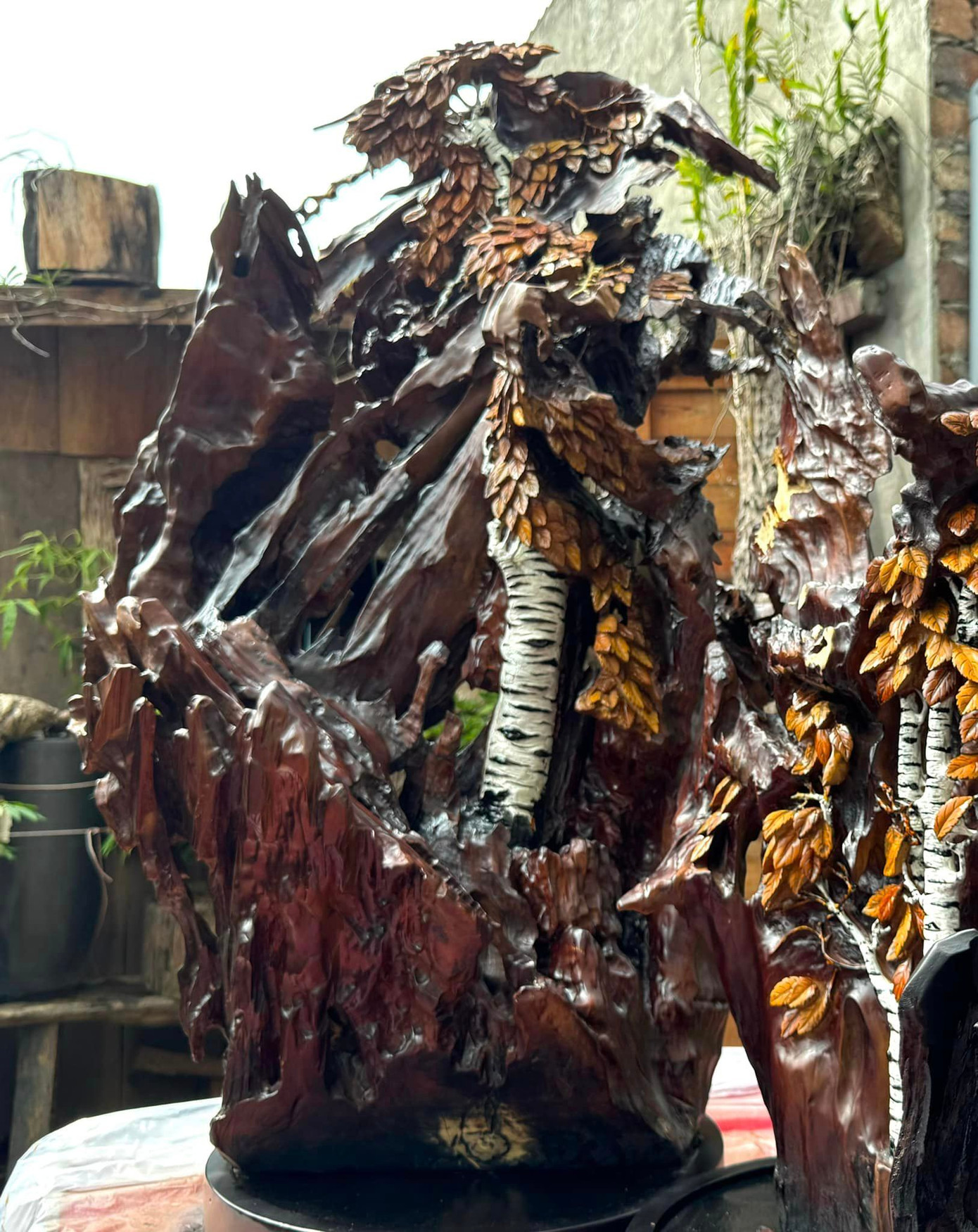 Cận cảnh tác phẩm trước giờ biểu diễn. (Ảnh: FBNV) Cận cảnh tác phẩm trước giờ biểu diễn. (Ảnh: FBNV)