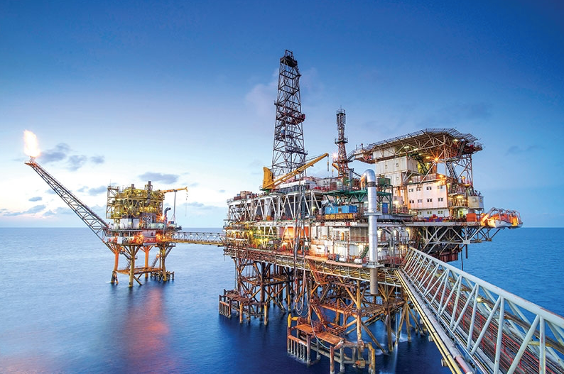 Cụm giàn DGCP-RP3, Mỏ Rồng của Vietsovpetro. (Ảnh: PetroTimes)