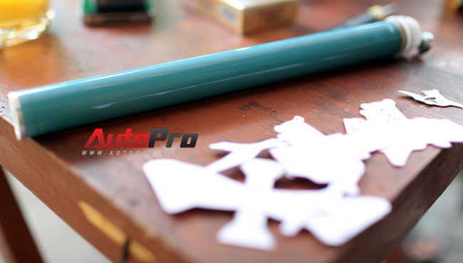 Trống mực máy in là thành phần làm nên lớp vỏ cho Ducati 1199 Panigale 