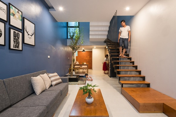Nhà ống 3 tầng đẹp siêu lòng với chi phí chỉ 800 triệu đồng ảnh 4