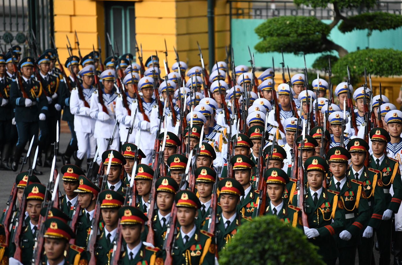 Tổng thống Mỹ Joe Biden bắt đầu chuyến thăm cấp Nhà nước đến Việt Nam ảnh 12 Tổng thống Mỹ Joe Biden bắt đầu chuyến thăm cấp Nhà nước đến Việt Nam ảnh 12