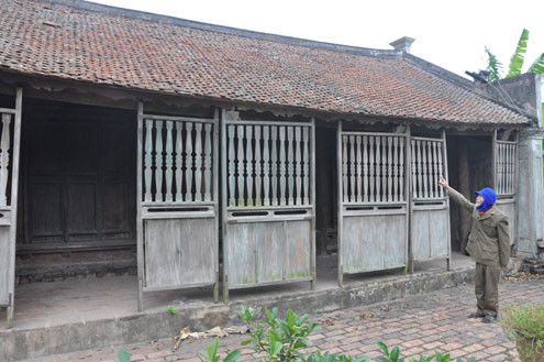 Ngôi nhà Bá Bính, nguyên mẫu nhân vật Bá Kiến trong tác phẩm Chí Phèo của Nam Cao. Ảnh: Văn Định. Ngôi nhà Bá Bính, nguyên mẫu nhân vật Bá Kiến trong tác phẩm Chí Phèo của Nam Cao. Ảnh: Văn Định