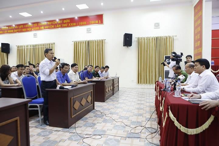 Chủ tịch Hà Nội mong được sớm đối thoại với dân Đồng Tâm ảnh 2