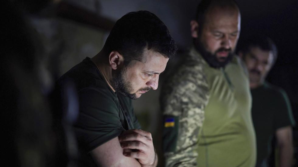 Tổng thống Ukraine Volodymyr Zelensky. Ảnh: AP Tổng thống Ukraine Volodymyr Zelensky. Ảnh: AP