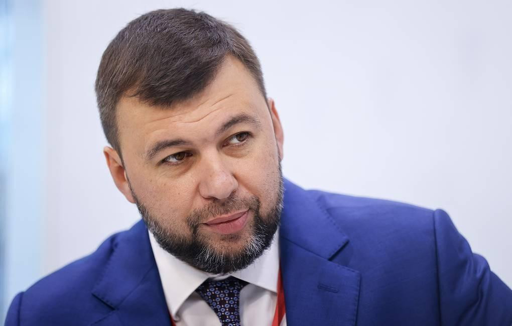 Ông Denis Pushilin. Ảnh: Tass Ông Denis Pushilin. Ảnh: Tass
