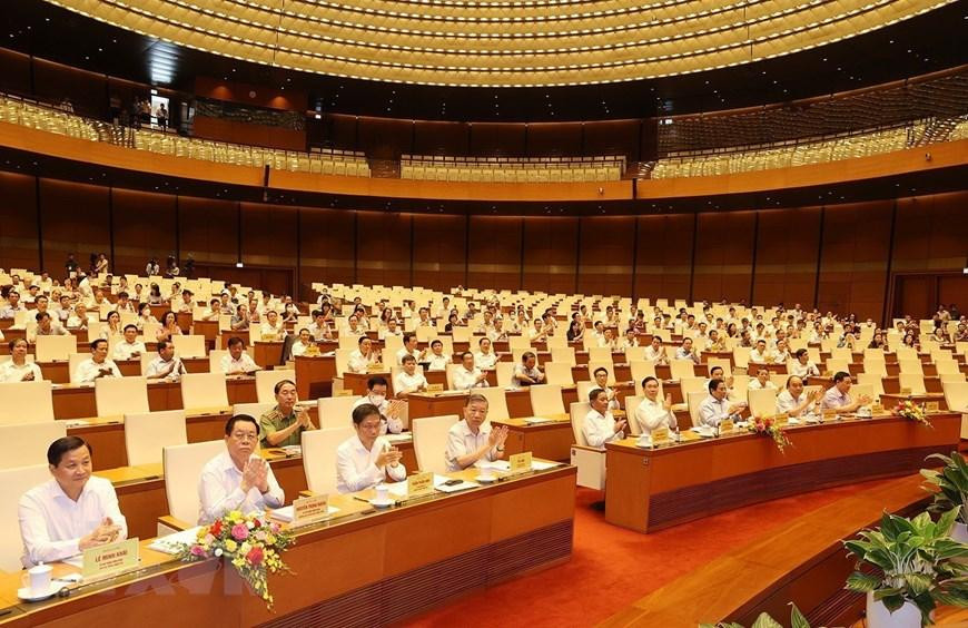 Các vị lãnh đạo Đảng, Nhà nước và các đại biểu dự hội nghị. (Ảnh: Trí Dũng/TTXVN) Các vị lãnh đạo Đảng, Nhà nước và các đại biểu dự hội nghị. (Ảnh: Trí Dũng/TTXVN)