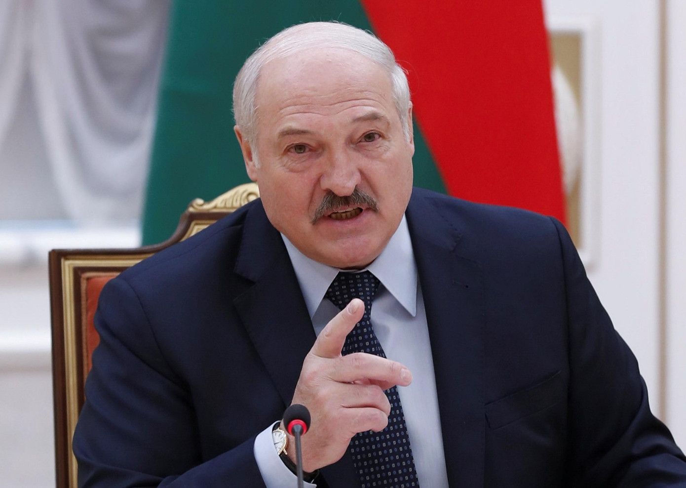 Tổng thống Belarus Alexander Lukashenko. Ảnh: Reuters