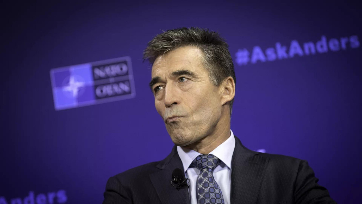 Ông Anders Fogh Rasmussen. Ảnh: AP