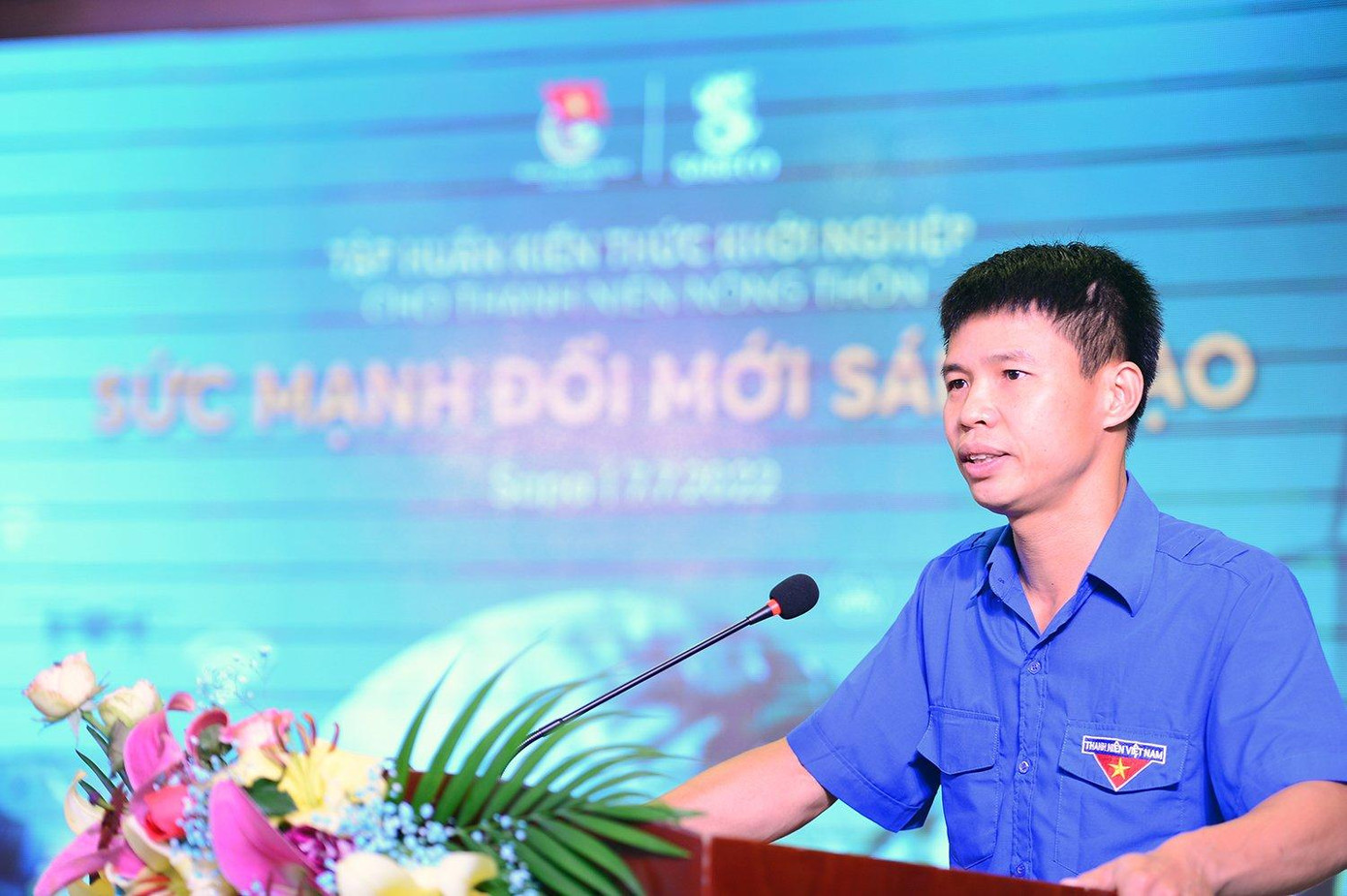 Anh Vũ Minh Thảo phát biểu khai mạc hội nghị. Ảnh: DT