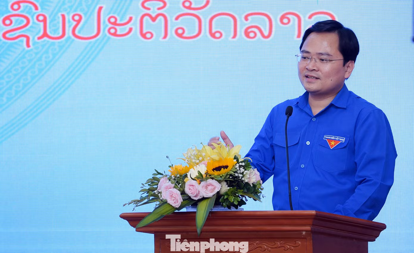 Anh Nguyễn Anh Tuấn phát biểu tại chương trình. Ảnh: Xuân Tùng