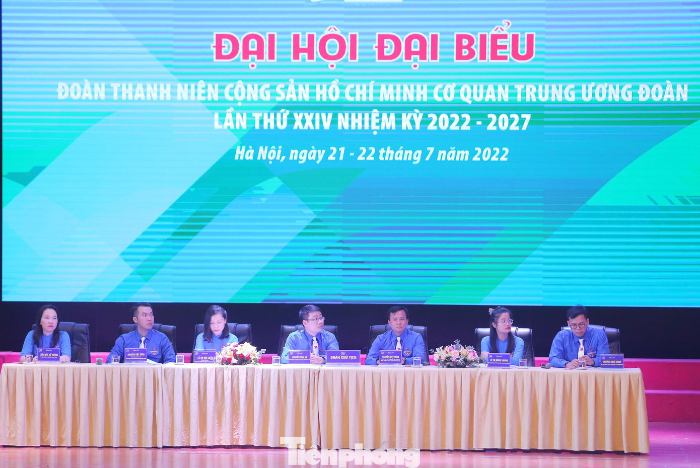 Phiên trọng thể Đại hội Đoàn TNCS Hồ Chí Minh cơ quan T.Ư Đoàn nhiệm kỳ 2022 - 2027. Ảnh: Duy Phạm Phiên trọng thể Đại hội Đoàn TNCS Hồ Chí Minh cơ quan T.Ư Đoàn nhiệm kỳ 2022 - 2027. Ảnh: Duy Phạm