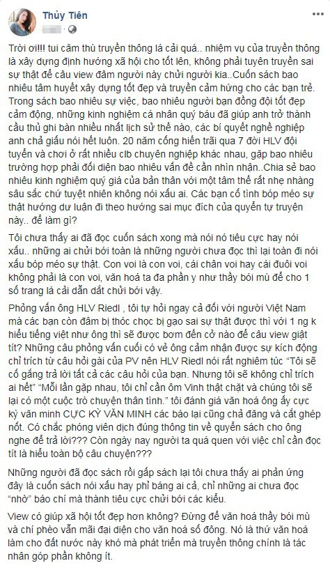 Thuỷ Tiên đã 'xù lông' sau nhiều ngày Phút 89 của ông xã bị chỉ trích ảnh 1