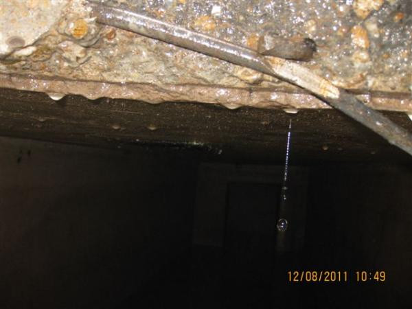 Nhìn vào căn hầm tối om